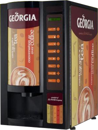 Georgia one of the leading and successful authorized distributor of Coca-Cola India Pvt. Ltd since 2005 deals in providing durable and long lasting Tea & Coffee Vending Machine
